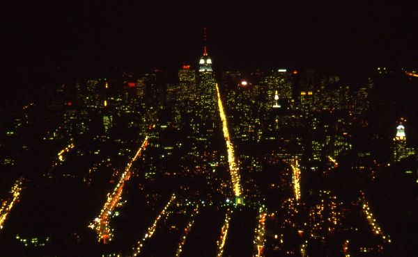 New York Skyline 1980