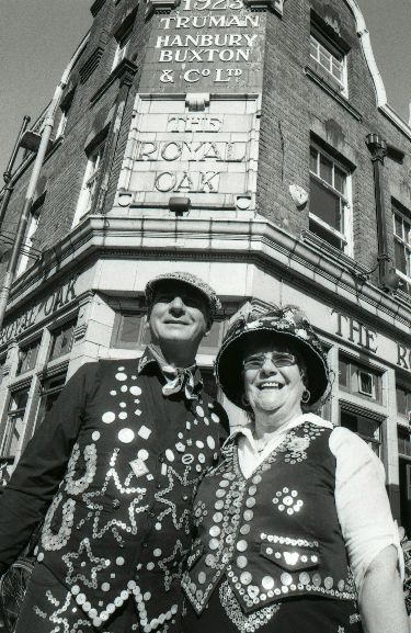 Pearly King of Wapping and Pearly Queen of Highgate - London 2011